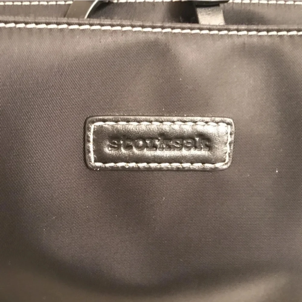 Storksak Gigi Diaper bag in black nylon - Picture 5 of 16